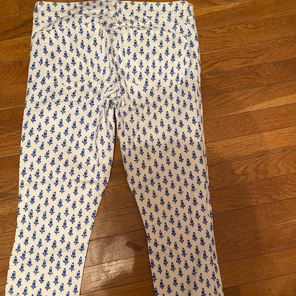 JCrew Toothpick Patterned Pants - Picture 3 of 5